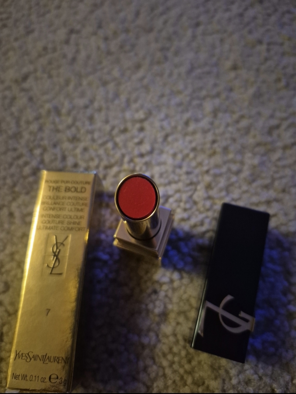 Yves Saint Laurent The Bold Rouge Couture 7 Unhibited Flame